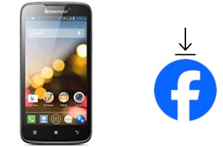 How to install Facebook on a Lenovo A516