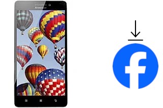 How to install Facebook on a Lenovo A7000 Turbo