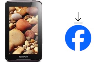 How to install Facebook on a Lenovo IdeaTab A1000