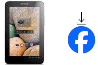 How to install Facebook on a Lenovo IdeaTab A2107