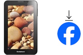 How to install Facebook on a Lenovo IdeaTab A3000