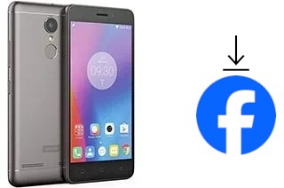 How to install Facebook on a Lenovo K6 Power