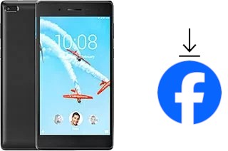 How to install Facebook on a Lenovo Tab 7 Essential