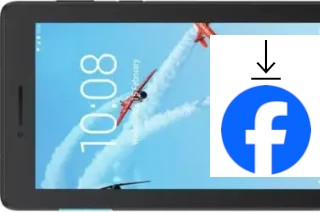 How to install Facebook on a Lenovo Tab E7 Wi-Fi