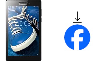 How to install Facebook on a Lenovo Tab 2 A7-20