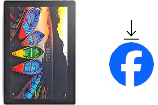 How to install Facebook on a Lenovo Tab3 10