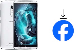 How to install Facebook on a Lenovo Vibe X3