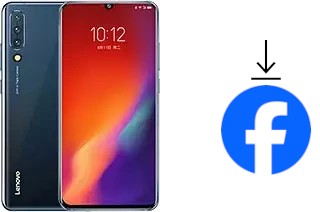 How to install Facebook on a Lenovo Z6