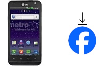 How to install Facebook on a LG Esteem MS910