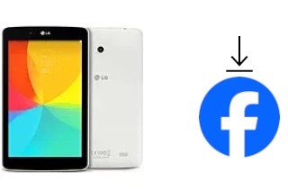 How to install Facebook on a LG G Pad 8.0 LTE