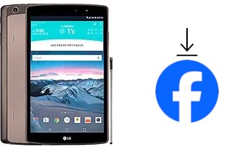 How to install Facebook on a LG G Pad II 8.3 LTE