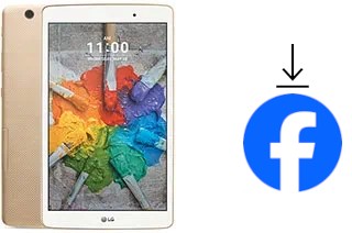 How to install Facebook on a LG G Pad X 8.0