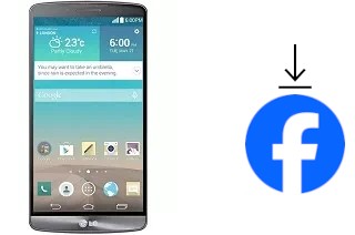 How to install Facebook on a LG G3 A