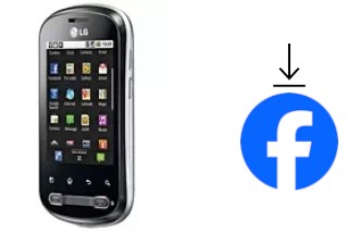 How to install Facebook on a LG Optimus Me P350