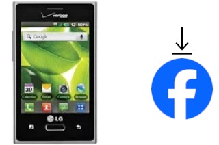 How to install Facebook on a LG Optimus Zone VS410