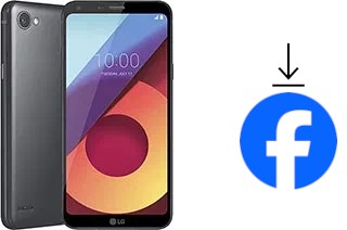 How to install Facebook on a LG Q6+