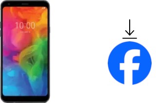 How to install Facebook on a LG Q7+