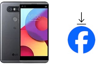 How to install Facebook on a LG Q8 (2017)