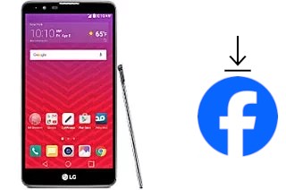 How to install Facebook on a LG Stylo 2