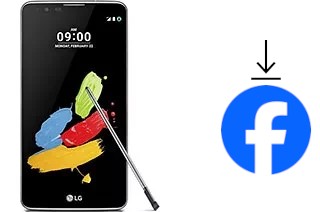 How to install Facebook on a LG Stylus 2