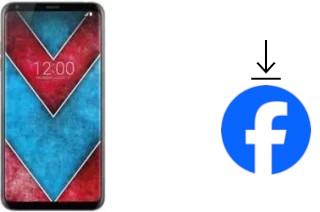 How to install Facebook on a LG V30+