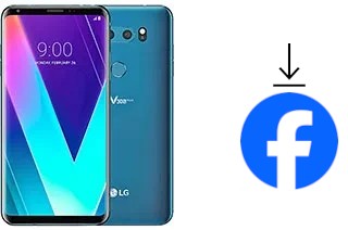 How to install Facebook on a LG V30S ThinQ