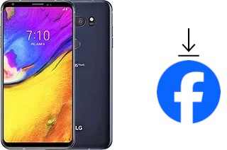 How to install Facebook on a LG V35 ThinQ