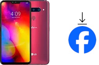 How to install Facebook on a LG V40 ThinQ