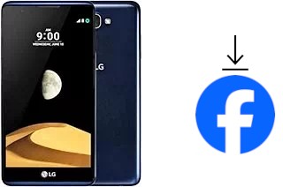 How to install Facebook on a LG X max