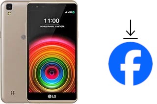 How to install Facebook on a LG X power