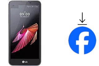 How to install Facebook on a LG X screen