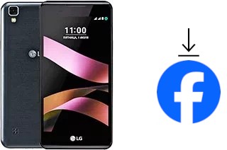 How to install Facebook on a LG X style