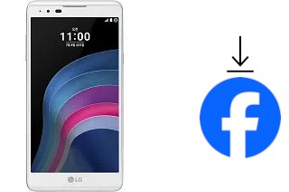 How to install Facebook on a LG X5