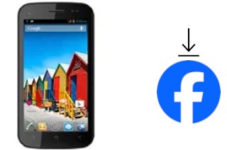 How to install Facebook on a Micromax A110Q Canvas 2 Plus