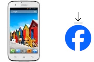 How to install Facebook on a Micromax A115 Canvas 3D