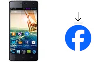 How to install Facebook on a Micromax A350 Canvas Knight