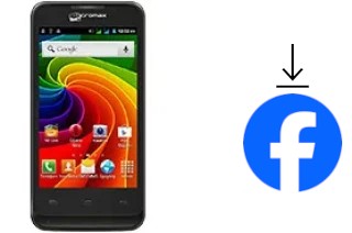 How to install Facebook on a Micromax A36 Bolt