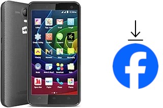 How to install Facebook on a Micromax Bolt Q339