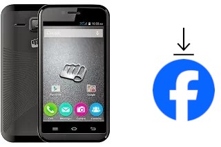 How to install Facebook on a Micromax Bolt S301