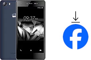 How to install Facebook on a Micromax Canvas 5 E481