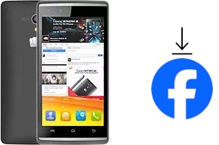 How to install Facebook on a Micromax Canvas Fire 4G Q411