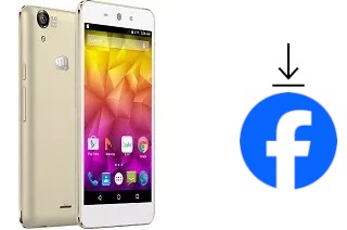 How to install Facebook on a Micromax Canvas Selfie Lens Q345