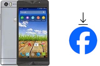 How to install Facebook on a Micromax Canvas Fire 4G Plus Q412