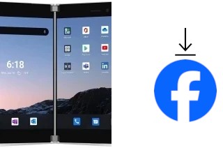 How to install Facebook on a Microsoft Surface Duo