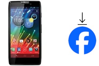 How to install Facebook on a Motorola RAZR HD XT925