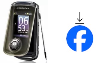 How to install Facebook on a Motorola A1680