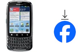 How to install Facebook on a Motorola Admiral XT603