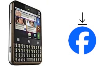 How to install Facebook on a Motorola CHARM