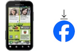 How to install Facebook on a Motorola DEFY+