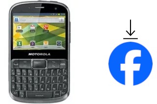 How to install Facebook on a Motorola Defy Pro XT560